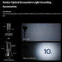 Godox RS60Bi Lampe vidéo LED 60W Bi-Color 2800K-6500K Prise en Charge du contrôle APP intégré RDM DMX CRI97+ TLCI98+