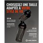 HELIMIX 2.0 Vortex Protein Shaker, 500 ml (20 oz) - Gourde Portable et Étanche pour Boissons Protéinées & Smoothies, Sans Bille,