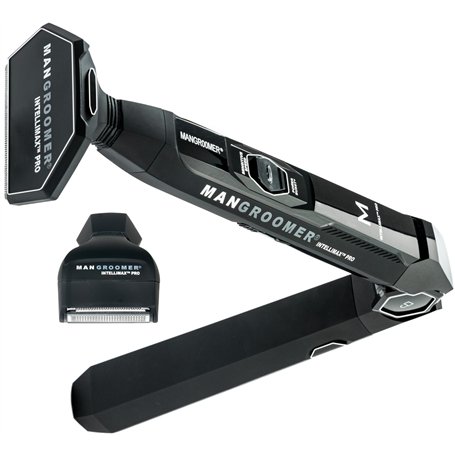 MANGROOMER - INTELLIMAX PRO – (Version 1.0) – Nouveau rasoir arrière avec 2 têtes flexibles amortisseurs