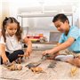 Prextex Assortiment de 12 Grands Dinosaures Figurines Réalistes - Dinosaure Jouet 25 cm en Plastique T-Rex et Autres Familles de