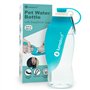 LumoLeaf Gourde pour Chien – Distributeur d’Eau Portable avec Gamelle Feuille Pliable – Bouteille de Voyage Légère pour Petits e