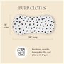 Dodo Babies Lot de 5 linges à rots pour bébé – Chiffons à rots en Mousseline Biologique Doux et absorbants – Comprend Un étui à 
