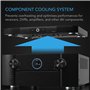 quiet Cooling Blower Fan Système 17 For Récepteur