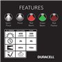 Duracell Lampe frontale à LED multifonction 450 lumens avec 5 modes et 3 piles AAA incluses Idéal pour une utilisation en intéri