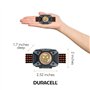 Duracell Lampe frontale à LED multifonction 450 lumens avec 5 modes et 3 piles AAA incluses Idéal pour une utilisation en intéri