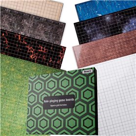Hexers Role-Playing Game Board