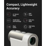 Voice Caddie Télémètre laser Fit avec intégration de pente avec mode tournoi | Télémètre laser de golf super compact et élégant,