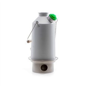 « Base Camp » Kelly Kettle ® 1.6ltr (Aluminium) - bouilloire Camping et Camp poêle dans une. Ultra rapide léger bois poêle alime