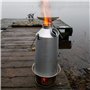 « Base Camp » Kelly Kettle ® 1.6ltr (Aluminium) - bouilloire Camping et Camp poêle dans une. Ultra rapide léger bois poêle alime