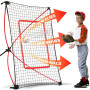 NETPLAYZ Filet d'entraînement de baseball pour enfants – Pitch back