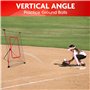 NETPLAYZ Filet d'entraînement de baseball pour enfants – Pitch back, entraînement de terrain, rebondissement, exercice de retour