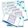Learning Resources Plateau géométrique de 5 x 5 Chevilles (Jeu de 10)
