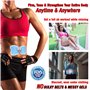 Total Toner ABS Stimulateur, appareil de tonification abdominale EMS, stimulateur musculaire rechargeable sans fil EMS, sans fil