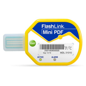 DeltaTrak FlashLink 31010 Lot de 10 mini enregistreur de données de température en transit