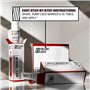 FACTORY LACED Shoe Whitener Bundle - White Shoe Cleaner Includes: White Touch Up, Premium Midsole Marker and Precise White Marke