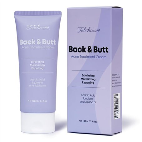 Crème Anti Acné Tobcharm à forte teneur en acide azélaïque Traitement Efficace pour l'acné Visage