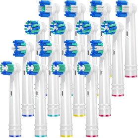 REDTRON Têtes de Brosse de Rechange Compatible avec Oral B