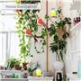 Oiseaux decoratifs, Oiseaux Artificiels , Lot de 12 Oiseaux Artificiels Multicolores sur Pinces,Oiseaux Decoratifs Exterieur,Ois