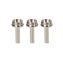 Lot de 3 tiges de piston de trompette – Levier de valve de trompette de rechange en métal pour trompette
