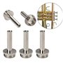 Lot de 3 tiges de piston de trompette – Levier de valve de trompette de rechange en métal pour trompette