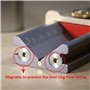 Jauge de mesure multifonction 3 en 1 - Jauge de profondeur de forage et de point de forage - Jauge d'angle de meulage et de haut