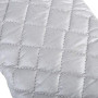 Voarge Gants en coton avec revêtement argenté - Résistants à la chaleur - Pour le four, la maison, la boulangerie, le four et le