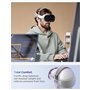 Spigen DR210 Bandeau Rembourré Compatible avec Apple Vision Pro VR HeadStrap - Gris Charbon