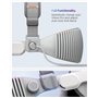 Spigen DR210 Bandeau Rembourré Compatible avec Apple Vision Pro VR HeadStrap - Gris Charbon