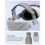 Spigen DR210 Bandeau Rembourré Compatible avec Apple Vision Pro VR HeadStrap - Gris Charbon