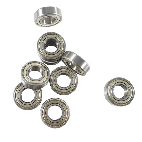Lot de 10 mini roulements à billes MR93ZZ 3 mm x 9 mm x 4 mm