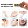 Rasoir électrique Portable Mini Shave, Mini Rasoir électrique Portable, Rasoir électrique pour Hommes, Rasoir électrique Pratiqu