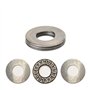 Othmro Lot de 2 Roulements à Rouleaux Coniques AXK1226 à Siège Plat en Acier Chromé 12 x 26 x 4 mm,pour les Machines-Outils, la 