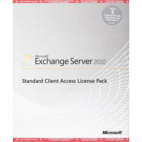 Microsoft Exchange Academic - Standard CAL (5-licence)