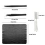 Brosse de nettoyage pour clavier - Kit de nettoyage pour PC - Brosse antistatique en plastique pour ordinateur portable et clavi