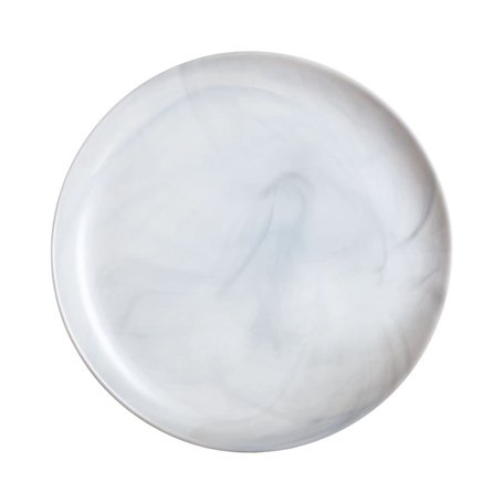Assiette grise 25 cm Diwali Marble