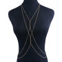 Bramian Perle Corps Chaîne Or Soutien-Gorge Sexy Bikini Corps Bijoux Chaînes pour femmes et filles