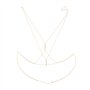 Bramian Perle Corps Chaîne Or Soutien-Gorge Sexy Bikini Corps Bijoux Chaînes pour femmes et filles