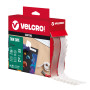 Velcro Marque Transparent Fin | Ruban Adhésif Auto-Agrippant | Découpable à la Longueur Souhaitée | Idéal pour la Salle de Class