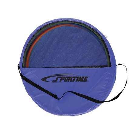 Sportime 1478841 Hula Hoop Tote-N-Store Sac pour 12 cerceaux non inclus Bleu 91