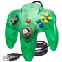 LUXMO Premium USB Classic N64 Bit 64 Contrôleur USB PC Gamepad Stick Joy Controller pour Windows PC Mac Linux Raspberry pi3 Gene