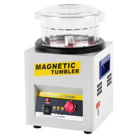 MXBAOHENG Polisseuse magnétique pour bijoux 300 g KT-185 Polisseuse magnétique pour bijoux en métal 220 V