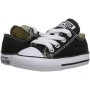 Converse Mixte enfant Chuck Taylor All Star Core Ox Chaussures de Fitness, Noir, 23 EU