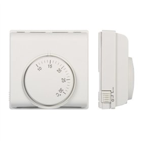 Thermostat d'ambiance Régulateur de température mécanique Interrupteur de Thermostat avec 2 vis pour climatisation Centrale Neuf
