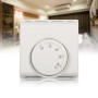 Thermostat d'ambiance Régulateur de température mécanique Interrupteur de Thermostat avec 2 vis pour climatisation Centrale Neuf