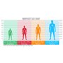 Morphsuits - Original Power Rangers Pour Hauteur 150-165 Cm - Bleu - Taille M