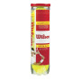 Wilson Championship All Court Lot de 72 balles de tennis en carton avec 18 boîtes de balles de tennis avec 4 balles de tennis Wi
