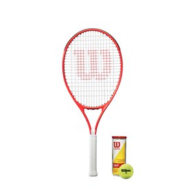 Wilson Federer 26 Raquette de tennis junior avec housse et 3 balles de tennis