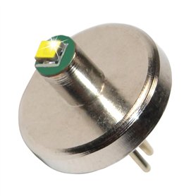 HQRP Ampoule LED haute puissance Bi-Pin 3W 60 lumens pour Mini Mag-Lite et Solitaire Light LM2A001 Mètre du soleil