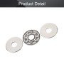 Othmro Lot de 2 Roulements à Rouleaux Coniques 51104 à Siège Plat en Acier Chromé 6 x 19 x 4 mm,pour les Machines-Outils, la Rép