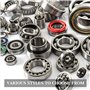 Othmro Lot de 2 Roulements à Rouleaux Coniques 51104 à Siège Plat en Acier Chromé 6 x 19 x 4 mm,pour les Machines-Outils, la Rép